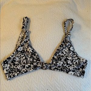 Shein floral bikini top